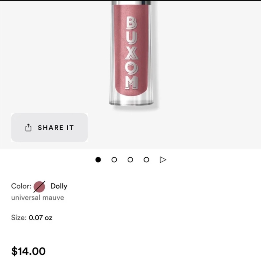 BUXOM Mini Full-On Plumping Lip Polish 🛒 - Picture 2 of 7